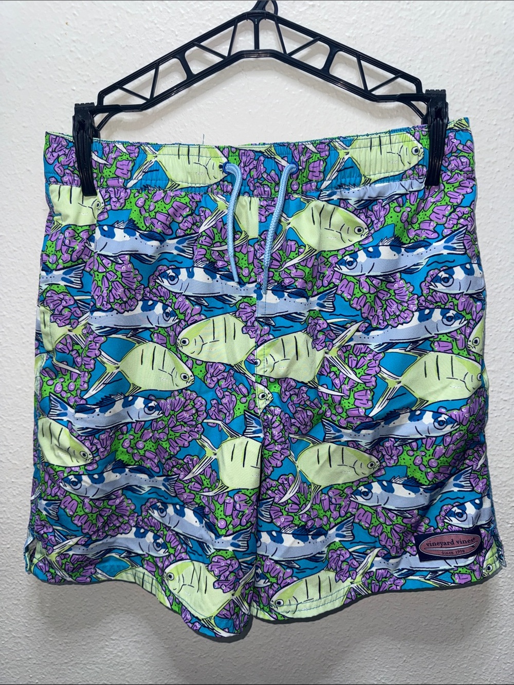 Vineyard Vines Kids One-Piece Swim - Blue, Green, Purple